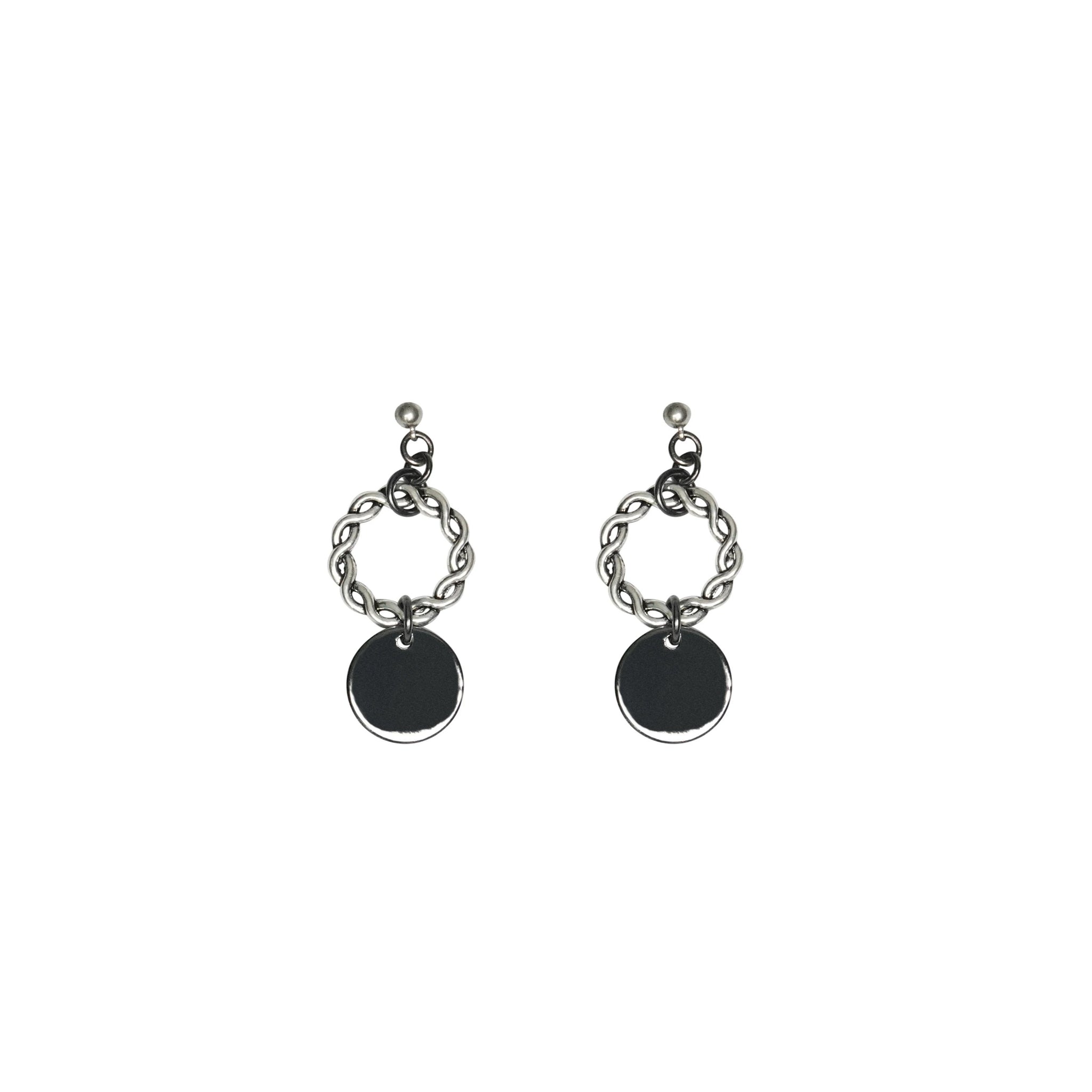 JAEDEN EARRINGS SILVER