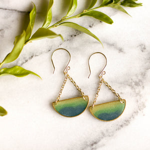 Mood Swings Earrings - Ocean