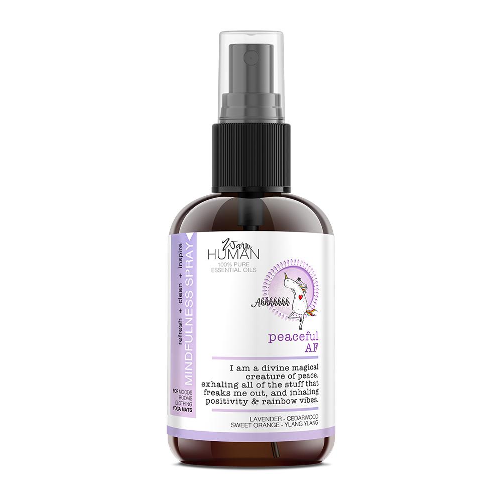 Peaceful AF Mindfulness Power Blend Spray