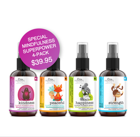 SPECIAL 4-pack of MINDFULNESS SUPERPOWER SPRAYS