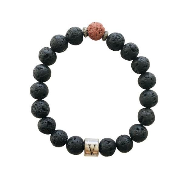 Men's Lava Bracelet (essential Oil) | Victory Line