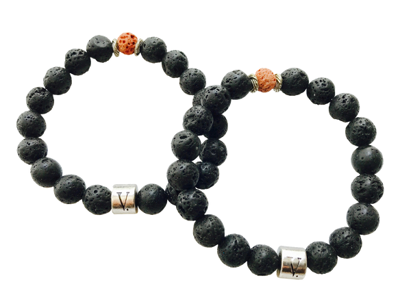 Men's Lava Bracelet (essential Oil) | Victory Line